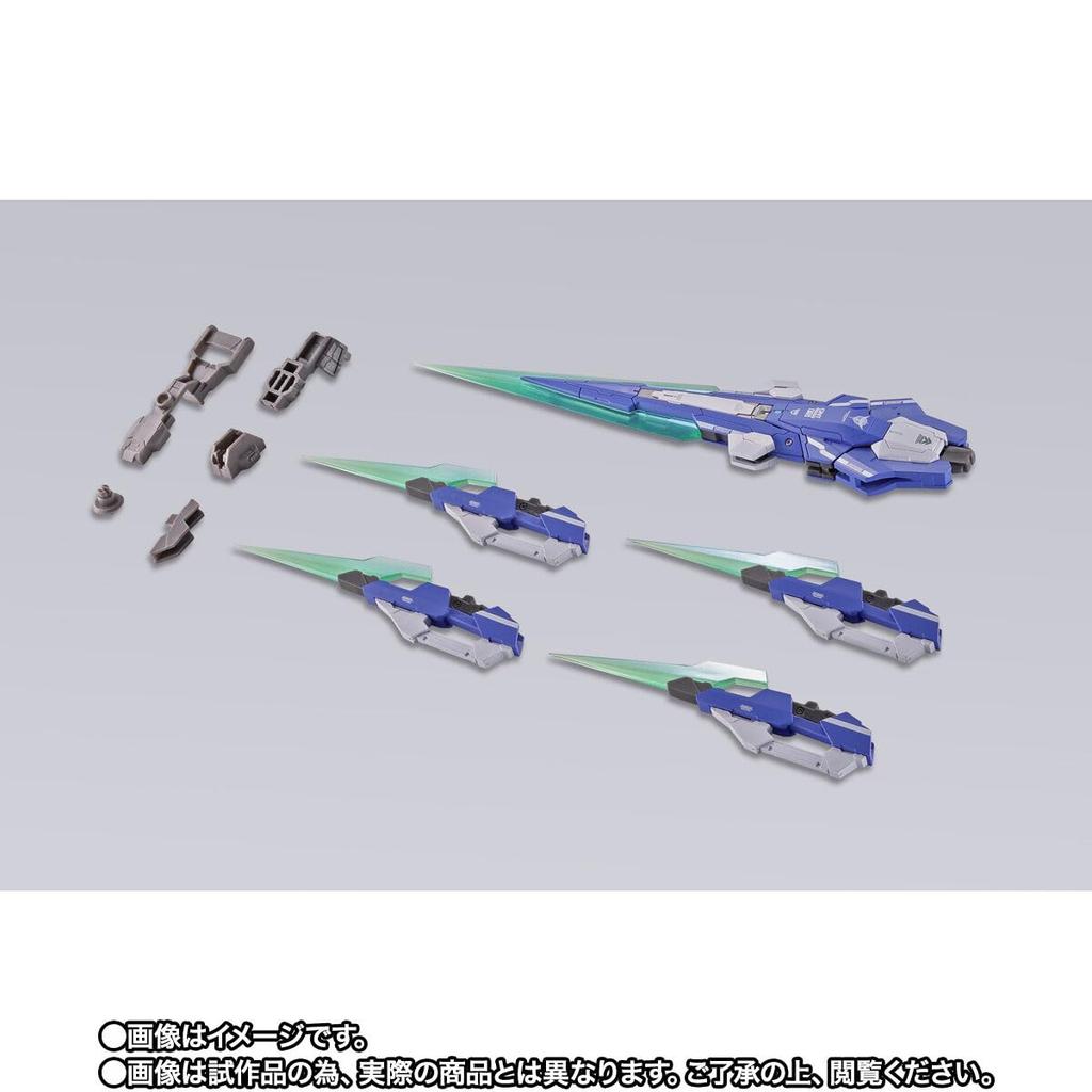 Tamashii Nations Metal Build Gundam 00V War Chronicle Double O Quanta Full Saber Optional Set 230mm ABS Painted Figure Sold Separately