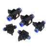 1Pc Plastic Pneumatic Ball Valve Manual Shut-Off Push In Quick Fittings Air Water Hose Tube Speed Joiner Connector 4/6/8/10/12mm