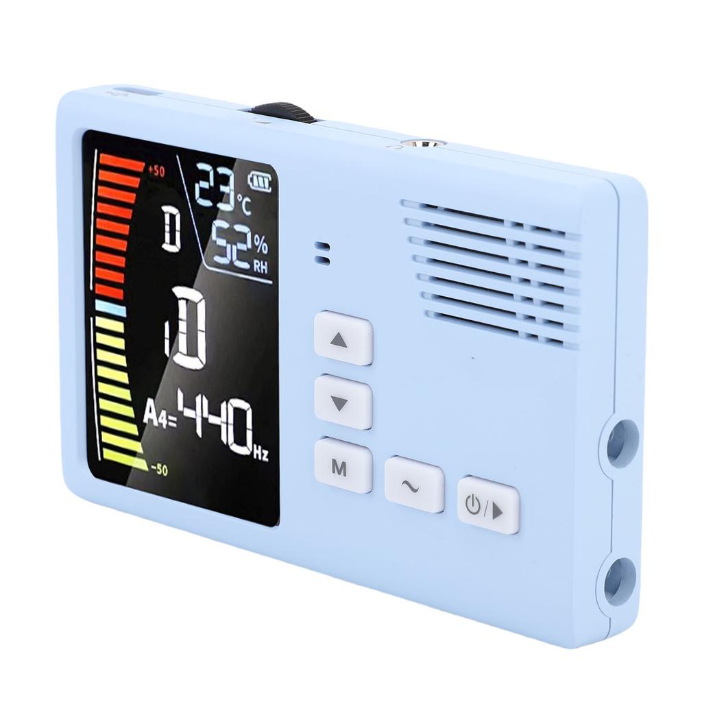 Metronome Tuner Rechargeable LED Display 3 In 1 Digital Tuner   Generator for   Guqin Erhu Pipa
