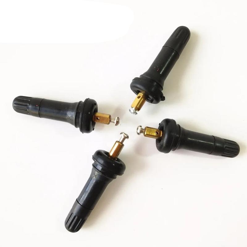 Original 4pcs Rubber Snap In Tpms Valve Stem Service Kit  15263240 20008 9l3z1700a 68058766aa 28194sc000