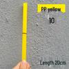 Colored Plastic Welding Rods for Car Bumper Repair - PP, PE, PVC, ABS, PPR (20/25cm)