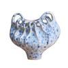 Handmade Ceramic Vase Abstract Irregular Ceramic Pot Hydroponics Artistic Flower Arrangement Home Decoration Accessories