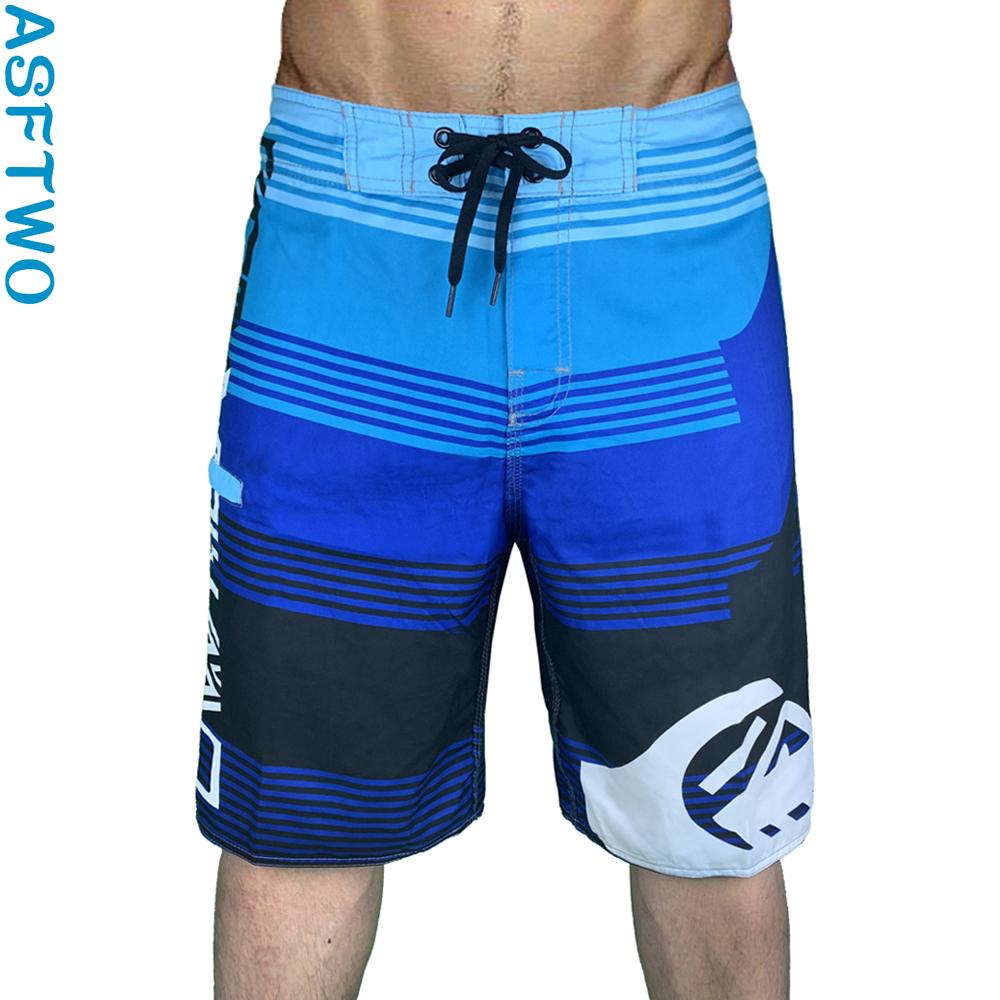 Quick Drying Beach Shorts for Men Surf Beach Shorts Fast Dry Swim Trunks with Bermuda, Fitness Muscle Short Pants, Summer, New,