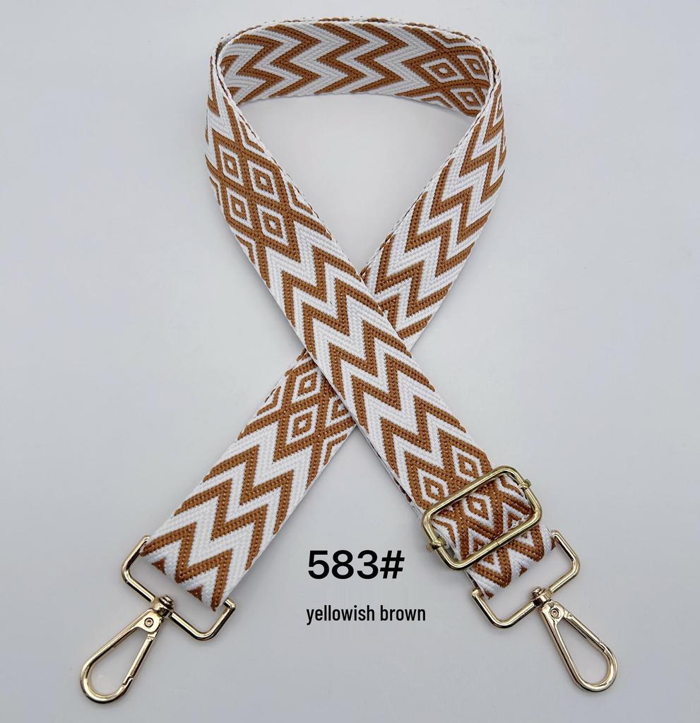 Adjustable Polyester Crossbody Shoulder Strap for Bags and Luggage