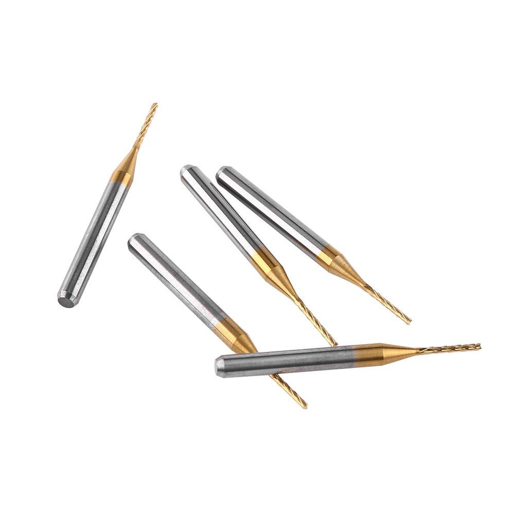 Hilitand Karbidové frézy Malá velikost 0,1 palce (3,175 mm) Průměr stopky x 0,04