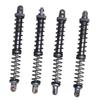 4Pcs 1Celsius10 Model Car Dual Spring Shock Damper Alloy 1Celsius10 RC Dampers with 8 Spare Springs 120mm