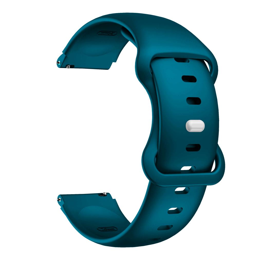 Schnellverschluss Silikon-Uhrenarmband für Huawei GT4 41mm Für Garmin Active S Weiches Bequemes Atmungsaktives Verstellbares Armband