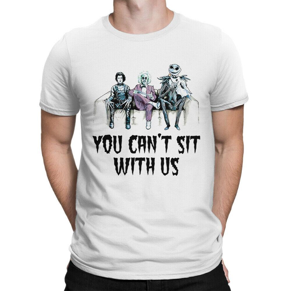 

Tim Burton Movie Heroes Cool Unisex T-Shirt Edward Scissorhands Beetlejuice And Jack