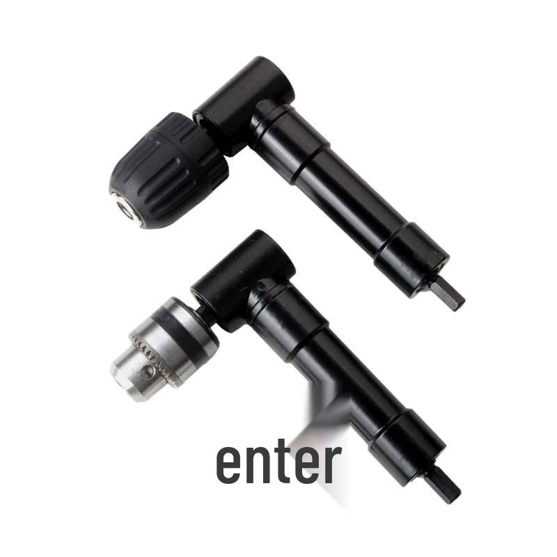 90° Right Angle Electric Drill Chuck for Tight Spaces