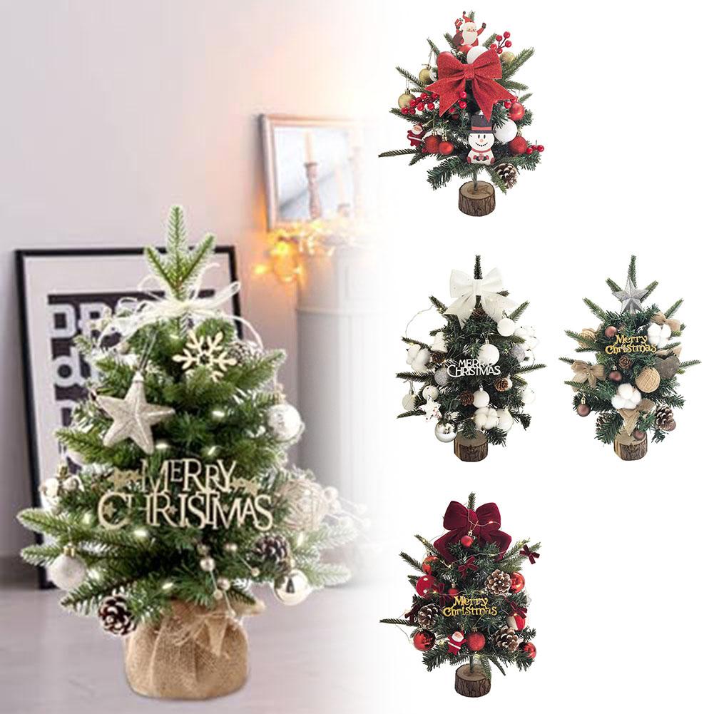 DIY vánoční dekorace Stolní dekorace Malý vánoční stromeček