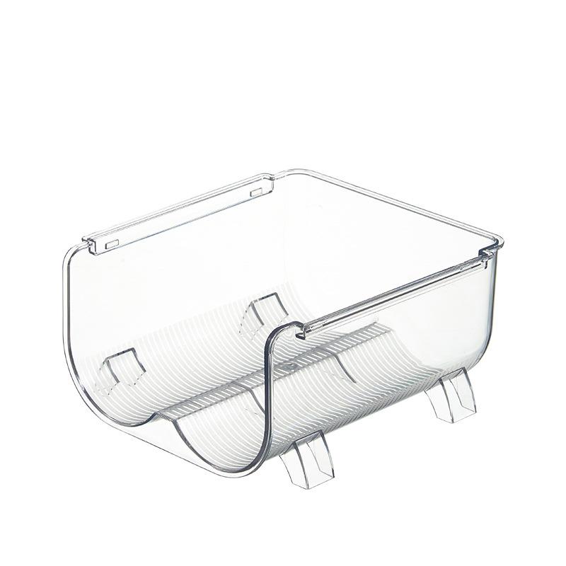 Stojan na odkládání pohárů na vodu Vícevrstvý úložný stojan Průhledný na stůl Lze stohovat Držák na poháry Prachotěsný Domácí Termoizolační pohár