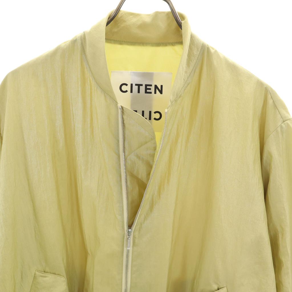 CITEN Nylon Jacket FREE Yellow Blouson Women Used