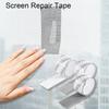 Reparaturband für Fiberglas-Bildschirme, einfache DIY-Reparaturen, Schadensbehebung, frei schneidendes, reißfestes, stark klebendes Netzband für Fenster, Türen, Zeltnetze, RV-Bildschirme