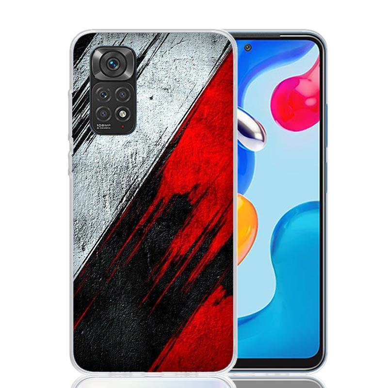 Poland Flag Phone Case For Xiaomi Redmi Note 15 14 13 12S 12 Pro Plus 11S 11E 11 11T 10S 10 Art Soft Pattern Cover Redmi Note 14