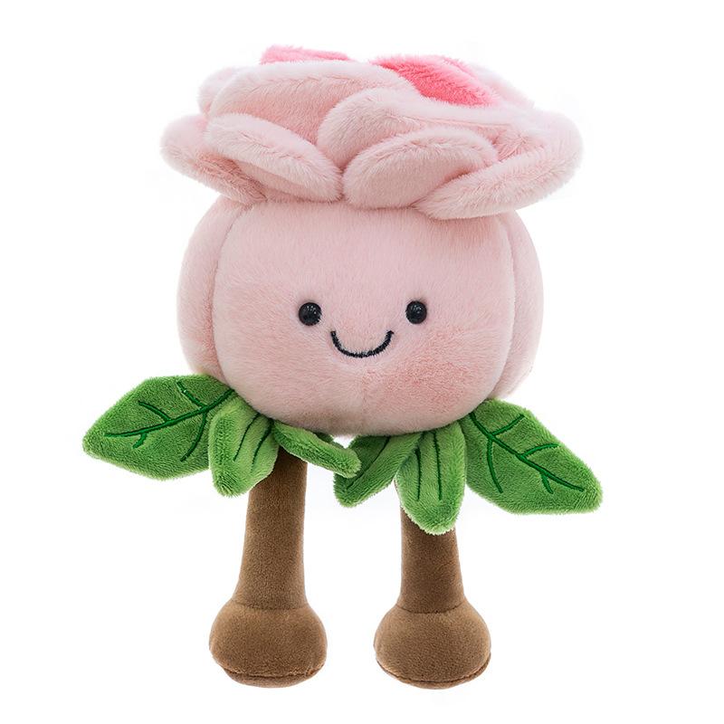 New Doll Creative Tulip Potted Plush Toy Doll Rose Doll