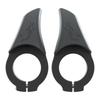 2PCS Fiber Bicycle Handlebar Thumb Rest Anti Skid Bicycle Handlebar End Grips  for Mountain Bike