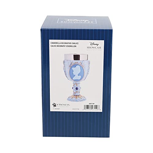 Enesco Disney Showcase Cinderella Castle Goblet Cup Decorative Chalice, 7.09 Inch, Multicolor