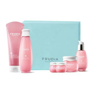 Frudia [4 Types Of Pomegranate] Pomegranate Toner + Serum + Cream + Foam Cleanser + 2 Free Pomegranate Mini Creams