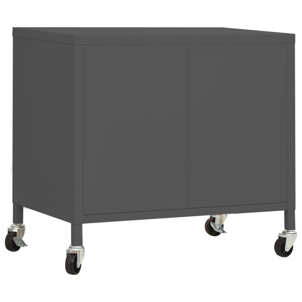 Storage Cabinet Anthracite 60 x 35 x 56 cm Steel