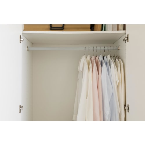 MAWA [MAWA x seiei Original Laundry Hanger, Silhouette Silver, 10-Piece Set, 120147] seiei Original MAWA Hangers: Non-Slip Hangers with Stainless Stee