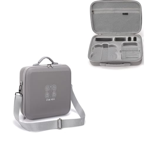DJI Neo Fly More Combo Storage Case, DJI Neo Drone Compatible Storage Case, Carrying Case, PU Leather, Waterproof Storage Bag, Portable