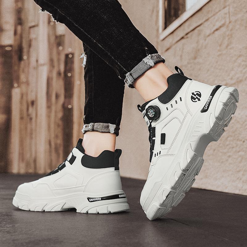 Fashion CYYTL Mens Boots Casual Shoes Winter Cowboy Combat Tactical Motorcycle Chelsea Ankle Leather Work Outdoor Hiking Designer Luxury