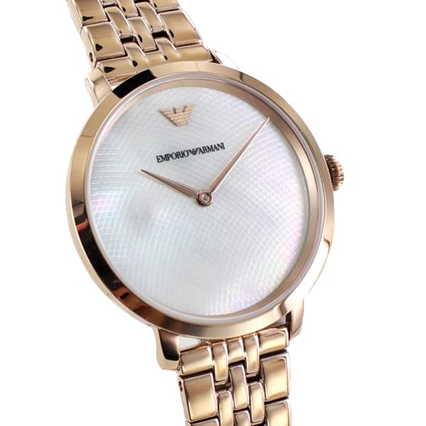 EMPORIO ARMANI AR11158 Uhr mit weißem Gehäuse und Roségold [Emporio Armani] Damen [Artikel]
