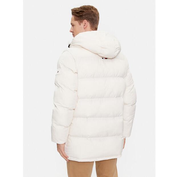 Winter Jacket Tommy Hilfiger Essential Rockie MW0MW33961, White, Standard Fit