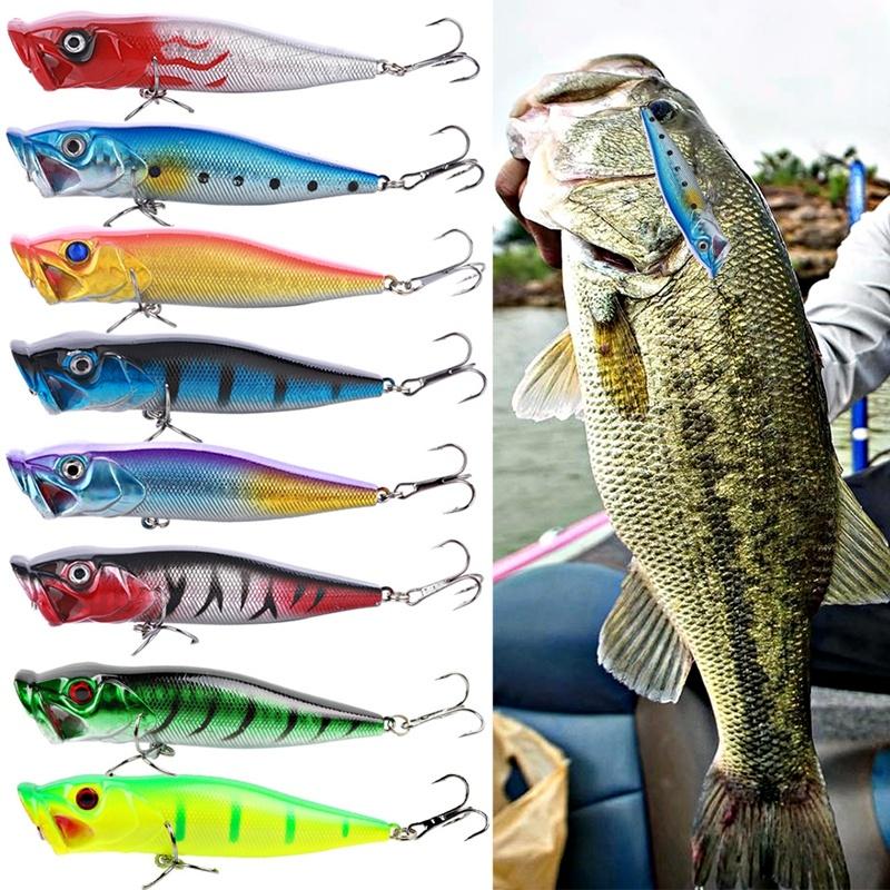 Topwater Angelköder Schwimmend Mit Propeller - 5cm Köder Für Süß- Und Salzwasser