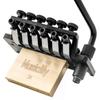 Musiclily Pro BL002 Tremolo Unit Bridge, 10.8mm Pitch, 34mm Brass Block, for Floyd Rose Electric Guitars, Black