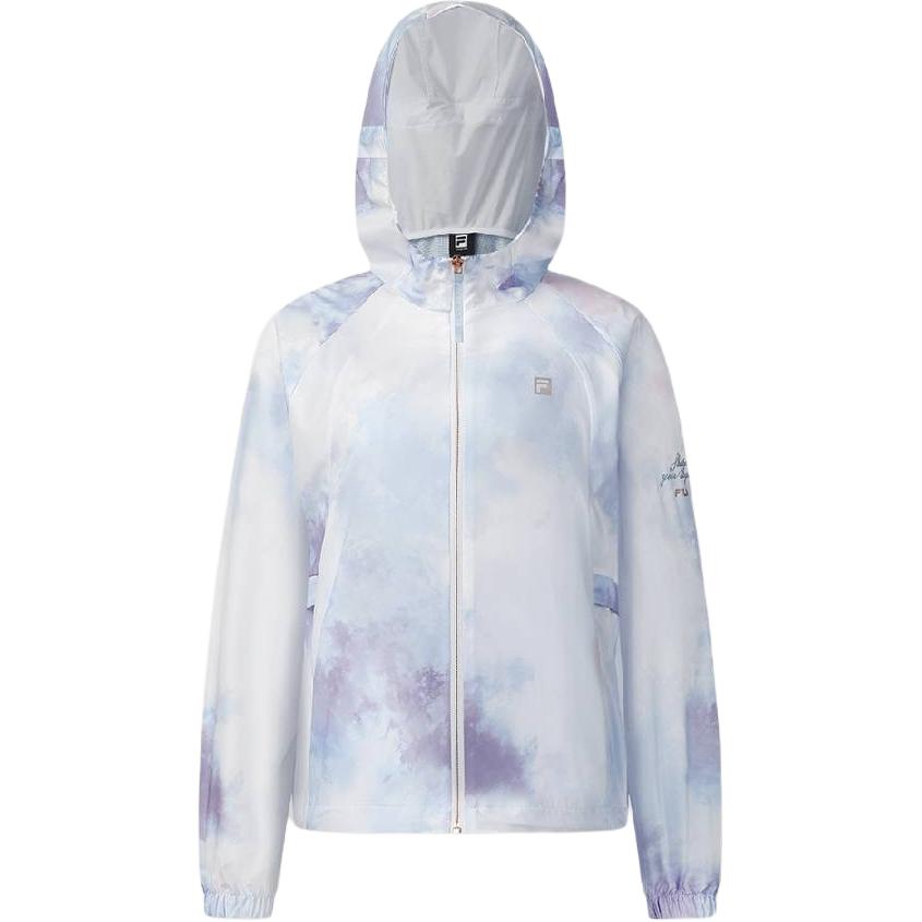 

Fila Фитнес SS25 Логотип Свободный крой Тканая куртка с длинным рукавом Женские куртки A11W521707F-ZA M