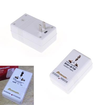 110V To 220V Step Up/Down Voltage Converter 100W Watt Transformer Travel Socket