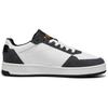 Puma Court Classic Series Comfortable Fashion Low-Top Sneakers Men Sneakers White Black 395087-07