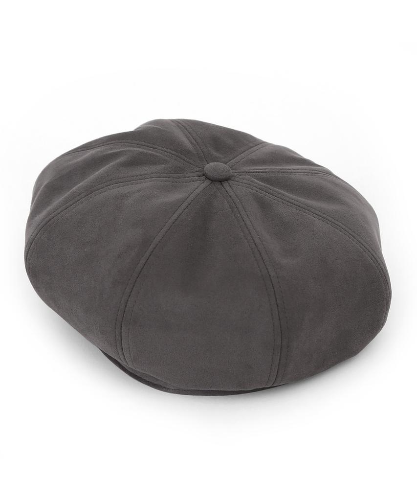 Eondeokeonteulolseutyudio Suede Beret Bread Beret / T Suede / Smoke Grey