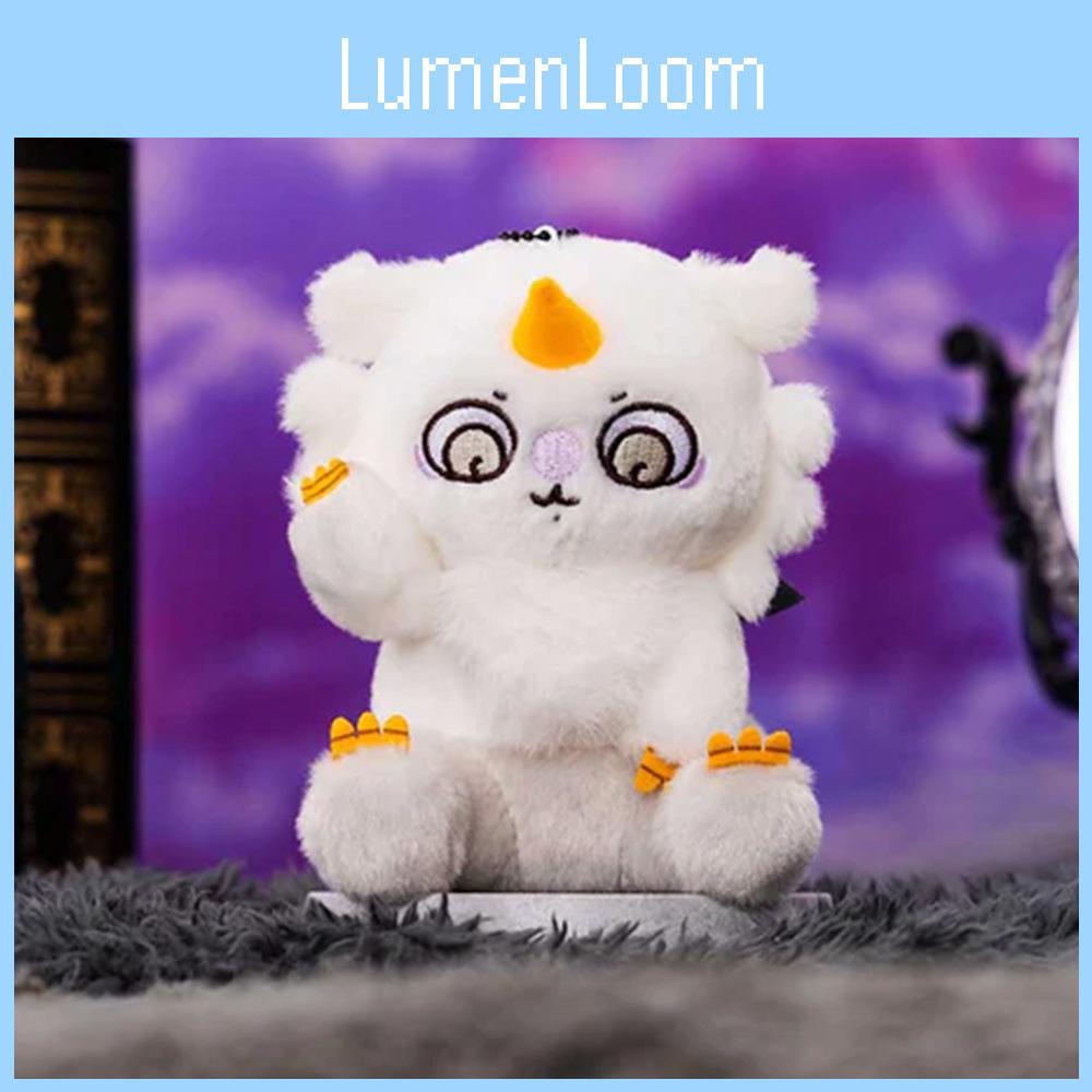 Adorable Plush Goblin Character Keychain Featuring Magical Girl Design And Soft Pp Cotton Filling