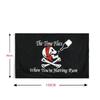Latest Selling  90*150Cm Polyester Pirate Monkey D.Luffy Skull Flag  Straw Hat Pirates Trumpet Banner Flag For Kids