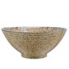 Popular 8-inch Color Glaze Ceramic Ramen Bowl - Hand-painted Trumpet Design