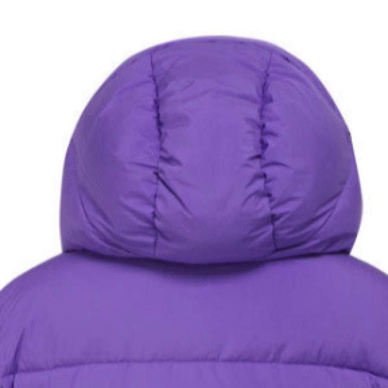 Puma Yutu Men woMen Winter Cold Weather Long Padded Jumper Bench Coat Purple