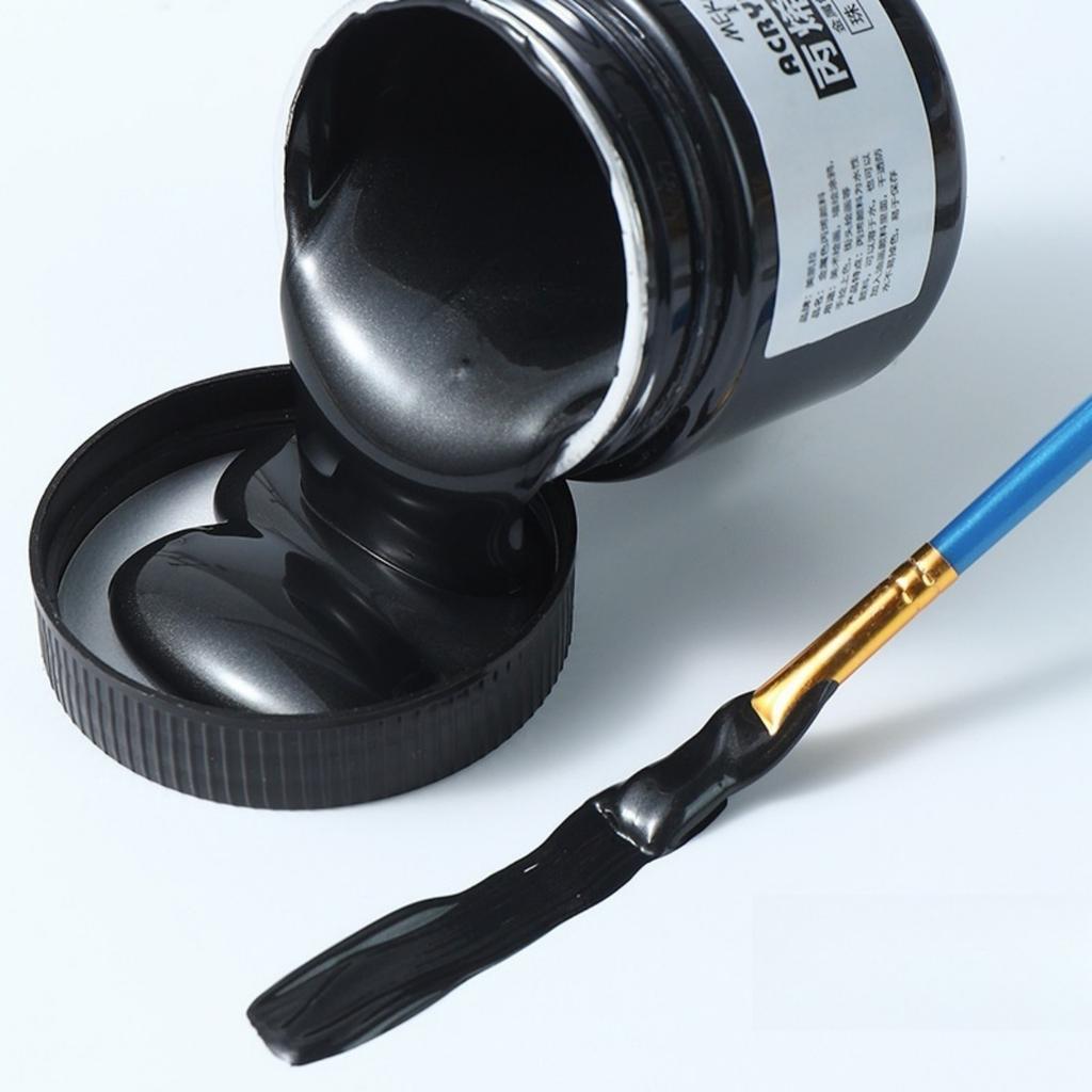 100ml Matte Acrylic Paint Bundle Premium Colors Non Crack Formula for Rock Painting Fabric Canvas Wood Crafts Waterproof Art Sup