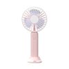 Portable Silent Desktop Fan: Handheld, Rechargeable, 3-Speed, Customizable, Powerful Wind for Dormitories