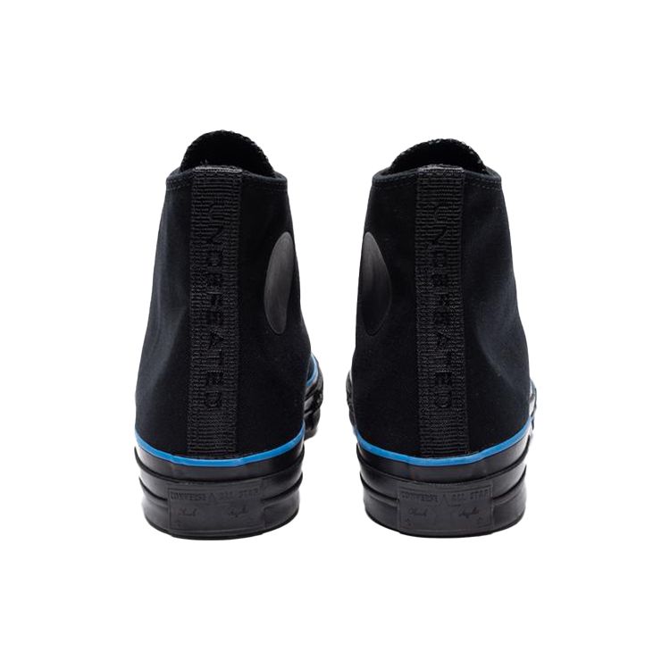 Converse Undefeated X Chuck 70 High Fundamentals - Black Unisex Sneakers Imperial-Blue 171160C