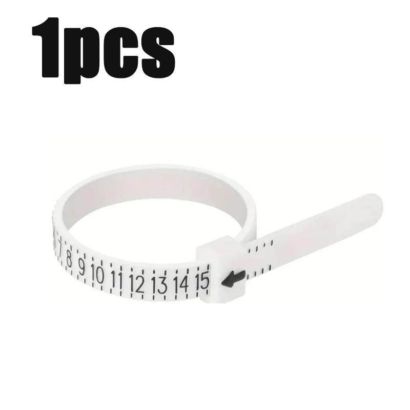 

1/2PC Ring Size Measuring Instruments Men Women Ring Sizer Accurate Measure Ring Tape Jewelry Ring Accessory Measure Tools