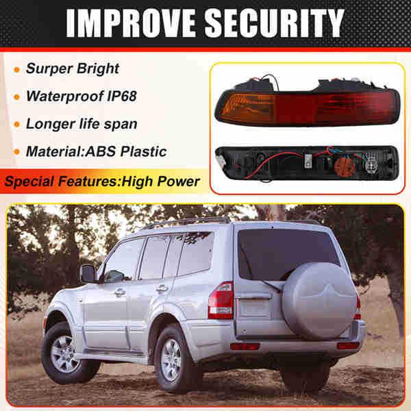 

MR508784 Rear Right Bumper Light for 00-03 Mitsubishi Pajero Montero V75 V77 None