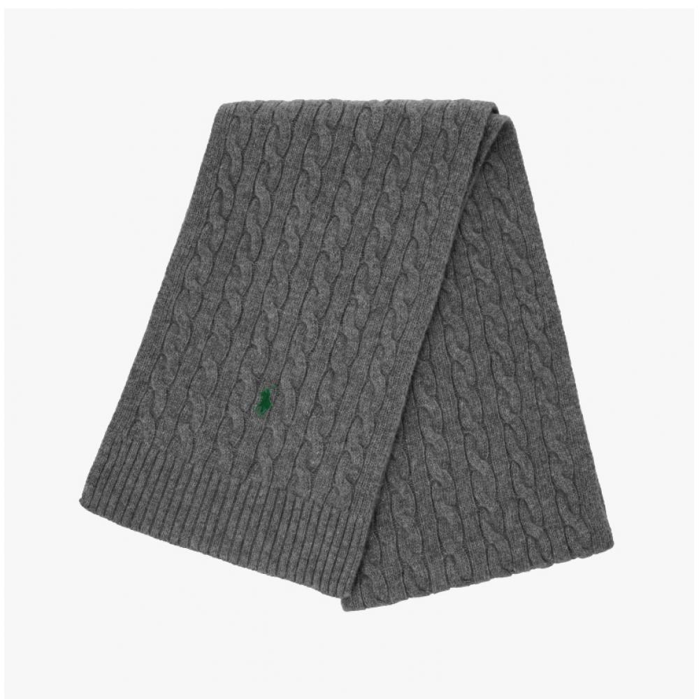 Polo Ralph Lauren Pony Cable Knit Scarf Pc1566 012