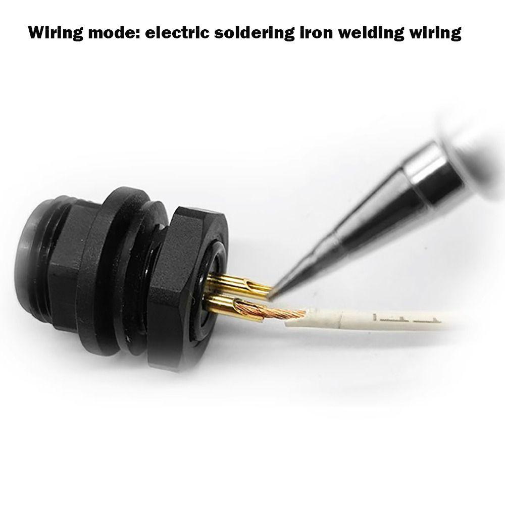 IP68 Waterproof Waterproof Connector SP13 Connector Socket Plug Male Female Plug Socket Cable