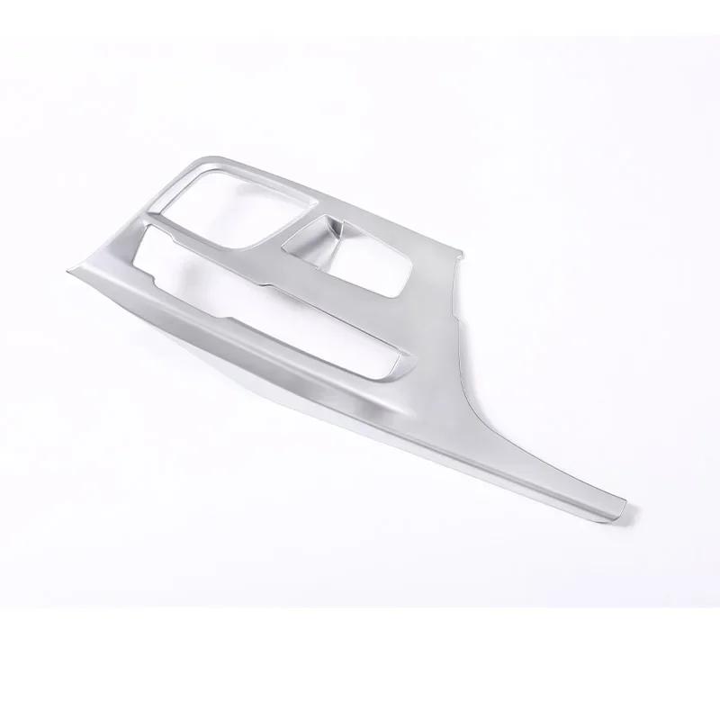

LHD ABS Carbon Fiber Car Center Console Gear Shift Panel Cover For BMW G30 5 Series 2018- Interior Base Trim Frame Sticker серебряный
