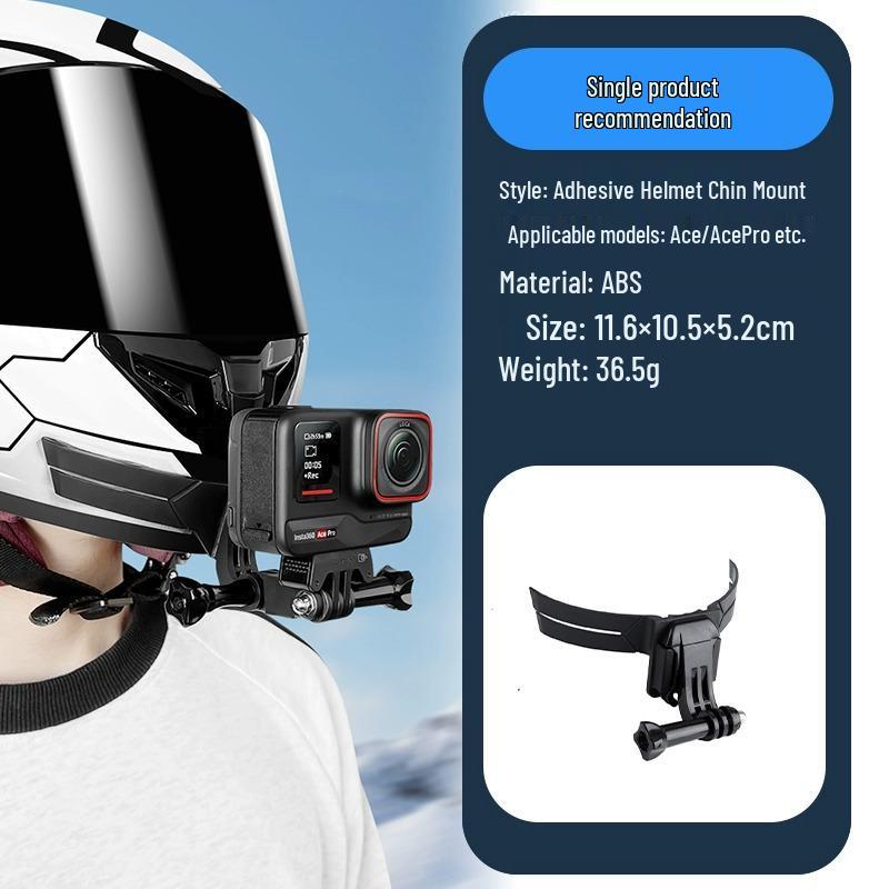 Insta360 AcePro2 Camera Accessories: Riding Headband, Chest Strap, Backpack Clip, Motorcycle Mount