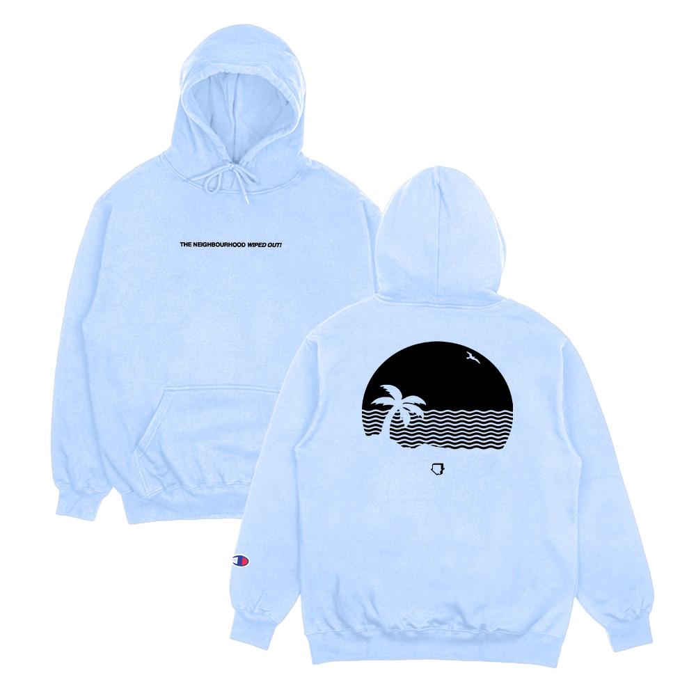 The Neighbourhood Wiped Out! Худи High Street Пуловеры Женская Мужская Одежда Sudaderas Длинный Рукав с Капюшоном Уличная Одежда Унисекс 3XL