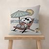 Art Cartoon SSnoopys Pillow Cover Sofa Cushion Cover Home Room Decoration Children Gift