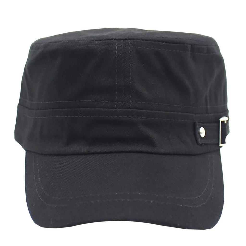 WHITE FANG Military Cap Hat Work Cap Casual Belted Airsoft CA416 Men's (02 Navy)